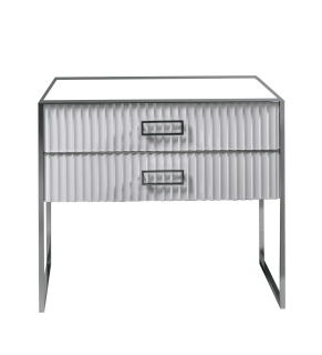 Тумба под раковину Armadi Art Monaco 100см белый/хром 866-100-WCR